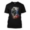 "Machine Gunner" Print Military T-Shirt - photo 9683