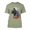 "Machine Gunner" Print Military T-Shirt - photo 9684