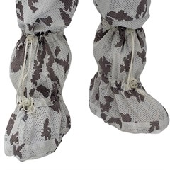 "Mirage" White Camouflage Boot Covers