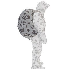 "Mirage" White Camouflage Backpack Cover