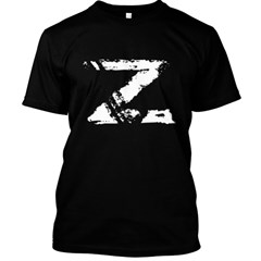 "Z" Print Military T-Shirt